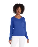 Delta Apparel 56535L   Prncss V-Neck L/S in Royal