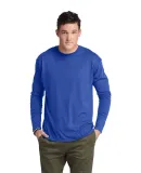 Delta Apparel 616535   Adult L/S Tee in Royal