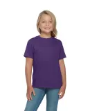 Delta Apparel 65359   Youth Retail Tee in Purple