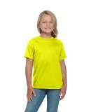 Delta Apparel 65359   Youth Retail Tee in Safety green