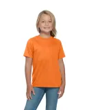 Delta Apparel 65359   Youth Retail Tee in Safety orange