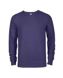 Delta Apparel 97100   7 Oz Fleece Crew in Purple heather hp3