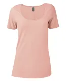 Delta Apparel P504C   Ladies Scoop CVC in Blush f3b