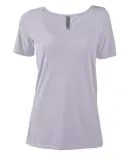 Delta Apparel P504T   Ladies Scoop TRI in Iris quartz p3p