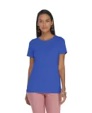 Delta Apparel P513C   Lds Band Crew CVC in Royal