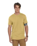 Delta Apparel P601   Mens SS Crew in Ginger