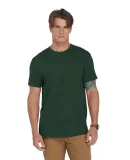 Delta Apparel P601   Mens SS Crew in Forest
