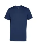 Delta Apparel P601C   Adlt SS Crew CVC in Athletic navy avu