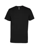 Delta Apparel P601C   Adlt SS Crew CVC in Jet black e1f