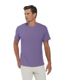 Delta Apparel P601S   Adlt SS Crew SLUB in Vino
