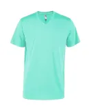 Delta Apparel P602C   Adlt V-Neck CVC in Celadon vax