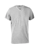 Delta Apparel P602T   Adlt V-Neck TRI in Athletic heather krq
