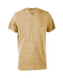 Delta Apparel P602T   Adlt V-Neck TRI in Ginger quartz od3