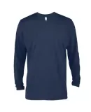 Delta Apparel P603C   Adlt LS Crew CVC in Athletic navy avu