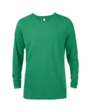 Delta Apparel P603C   Adlt LS Crew CVC in Kelly v3r