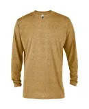 Delta Apparel P603T   Adlt LS Crew TRI in Ginger quartz od3