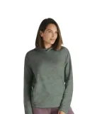 Delta Apparel P917J   Intrlck PO Hoodie in Sea glass heather