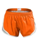 Delta Apparel S081VP   Junior's Short in Orange/silver
