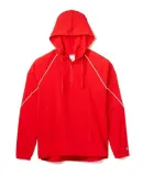 Delta Apparel S1027MP   Mens Hood in Red
