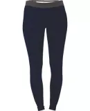 Delta Apparel S1124VP   Jr's Capri Dri in Navy