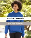 Alstyle 1573 Pullover Fleece Hoodie Athletic Heather