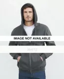 Alstyle 1574 Zip Up Hoodie White