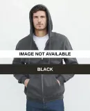 Alstyle 1574 Zip Up Hoodie Black