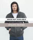 Alstyle 1574 Zip Up Hoodie Athletic Heather