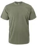 Delta Apparel SM280P   Adult S/S Tee in Od green