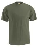 Delta Apparel SM805SP   Adult S/S Tee in Od green