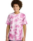 Port & Company PC145Y     Youth Crystal Tie-Dye Te in Brtpink