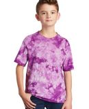 Port & Company PC145Y     Youth Crystal Tie-Dye Te in Purple