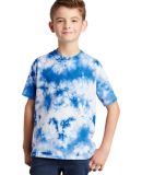 Port & Company PC145Y     Youth Crystal Tie-Dye Te in True royal