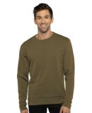 Next Level Apparel 9002NL Unisex Pullover PCH Crew in Heather military green