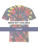 Dyenomite 200TD Rainbow Cut-Spiral Tie-Dyed T-Shir Champ