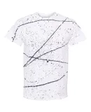 Dyenomite 200SL Splatter Tee in White/ black