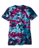 Dyenomite 640LM LaMer Over-Dyed Crinkle Tie Dye T- in Baltic