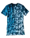 Dyenomite 640LM LaMer Over-Dyed Crinkle Tie Dye T- in Mediterranean