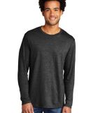 Port & Company PC330LS    Tri-Blend Long Sleeve Te in Blkhthr