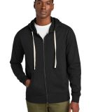 District Clothing DT8102 District   Re-Fleece  Ful in Black