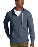 District Clothing DT8102 District   Re-Fleece  Ful in Hthrd navy
