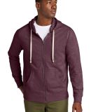 District Clothing DT8102 District   Re-Fleece  Ful in Maroon hthr