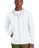 District Clothing DT8102 District   Re-Fleece  Ful in White