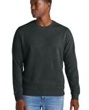 District Clothing DT8104 District   Re-Fleece  Cre in Charcoal hthr