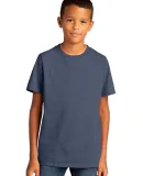 District Clothing DT8000Y District    Youth Re-Tee HtdNavy