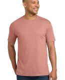 Next Level 6010 Wholesale Tri-Blend Plain T Shirt  in Desert pink