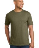 Next Level 6010 Wholesale Tri-Blend Plain T Shirt  in Military green