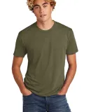 Next Level 6010 Men's Tri-Blend Crew in Military green