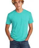 Next Level 6010 Men's Tri-Blend Crew in Tahiti blue