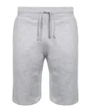 3001BS Unisex Heavyweight Fleece Shorts 6pc packs  HEATHER GREY